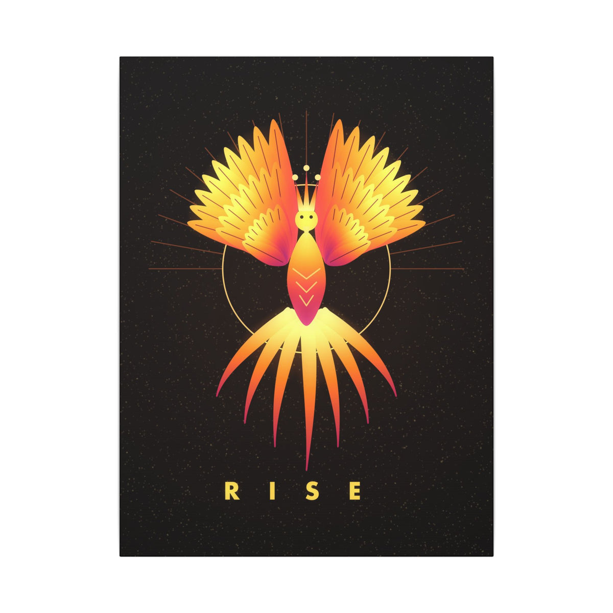 Phoenix Rising gallery canvas print, view 1