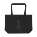Retrograde Mars organic cotton tote bag, view 1