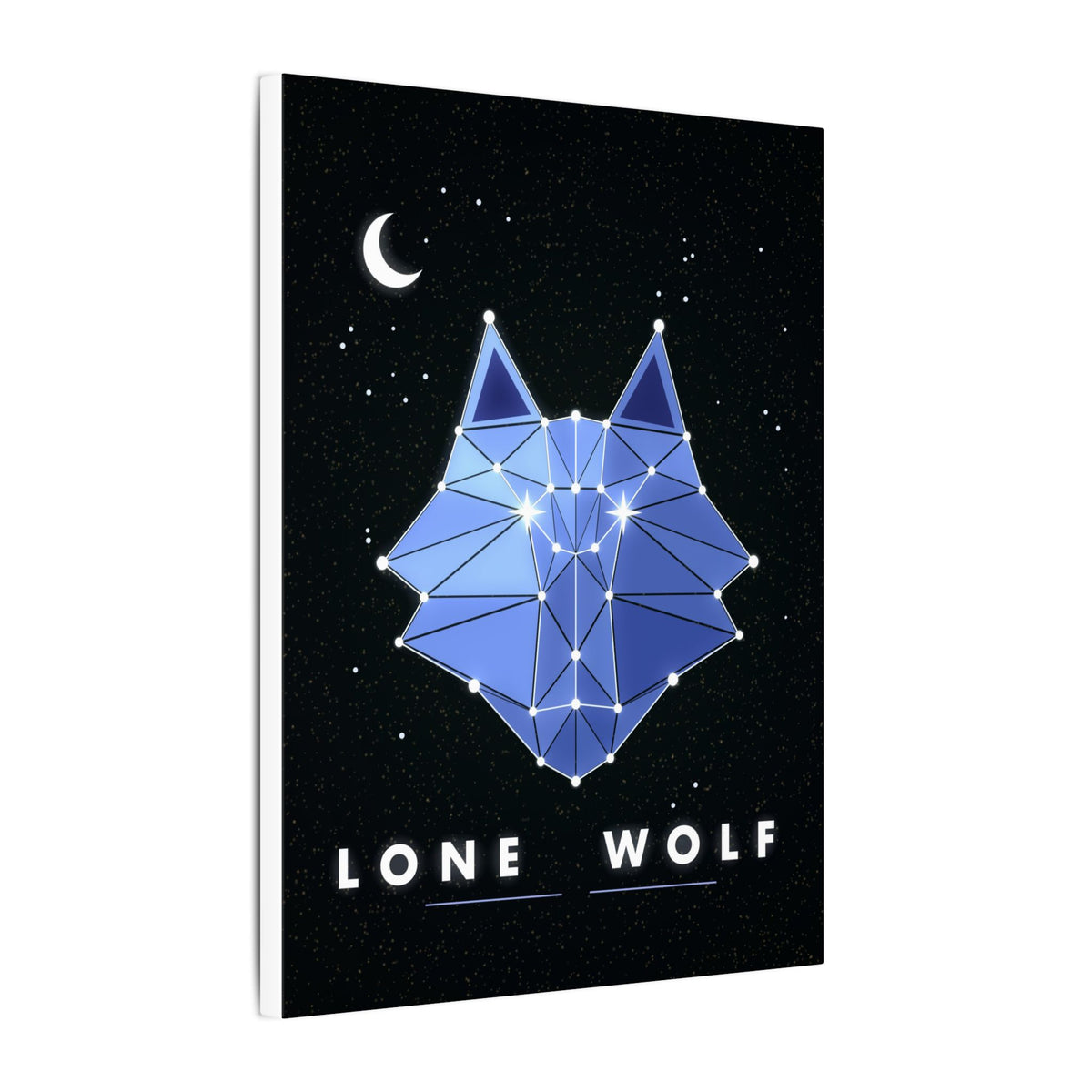 Constellation Wolf gallery canvas print, view 10