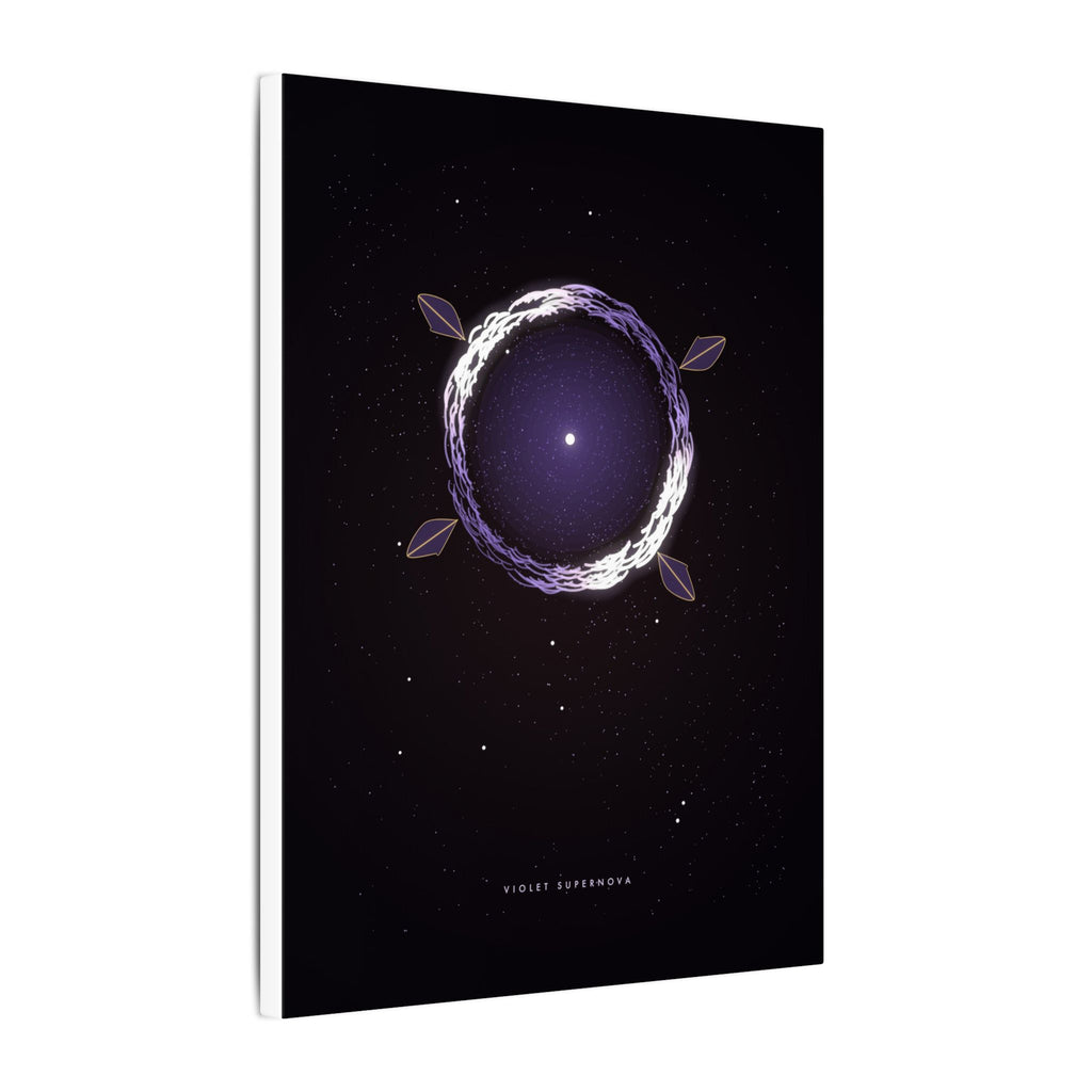 Violet Supernova gallery canvas print, view 10