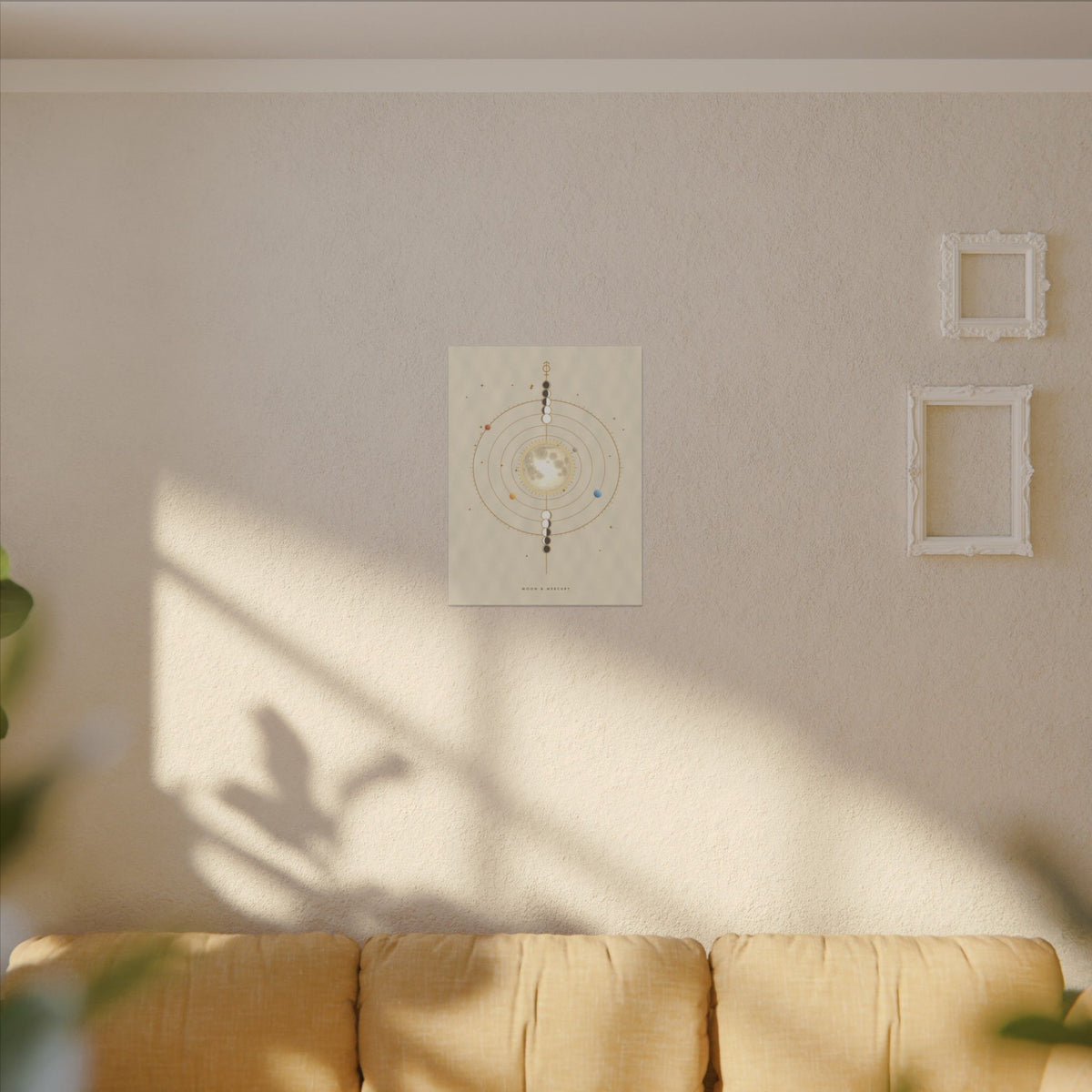 Moon & Mercury gallery canvas print, view 5