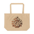 Columnar Basalt organic cotton tote bag, view 1