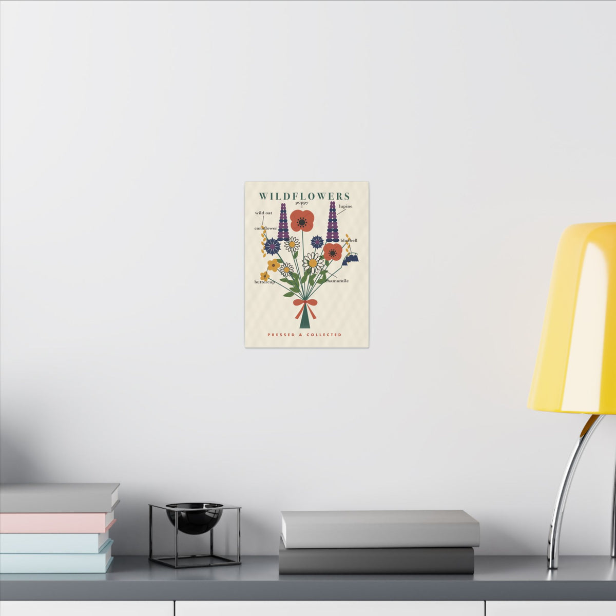 Wildflower Field Guide gallery canvas print, view 9
