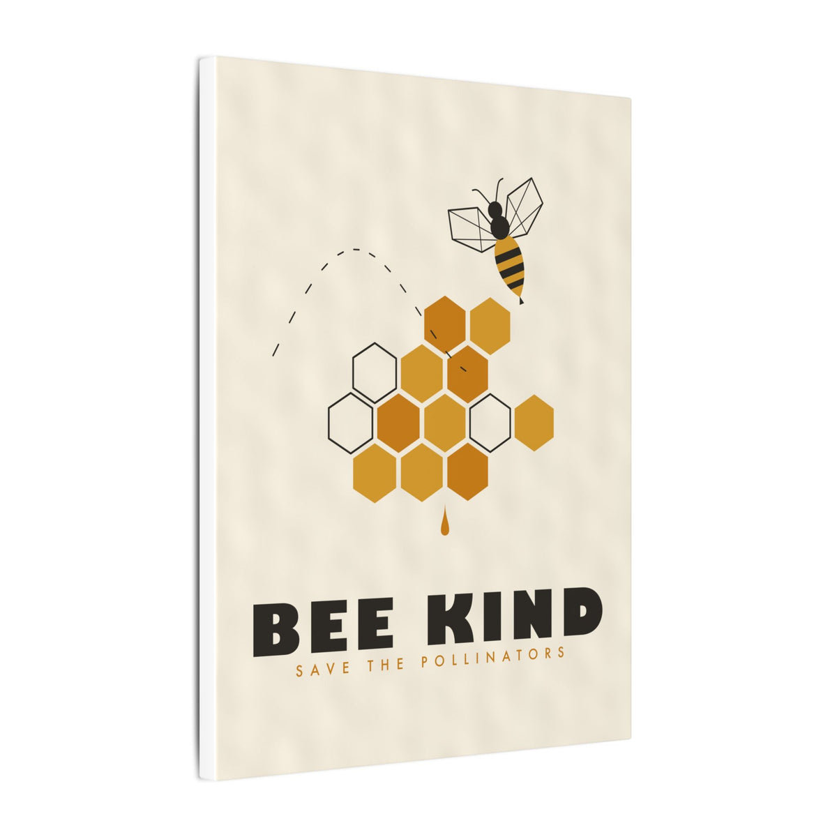 Bee Kind gallery canvas print, view 10