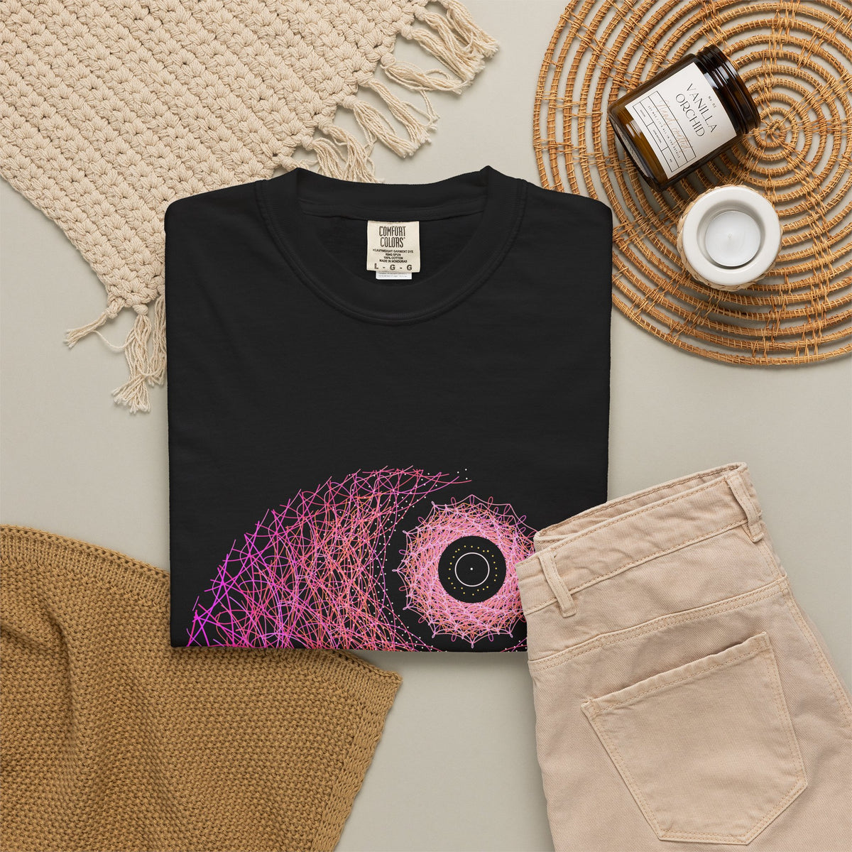 The Vortex Tunnel graphic tee, view 3