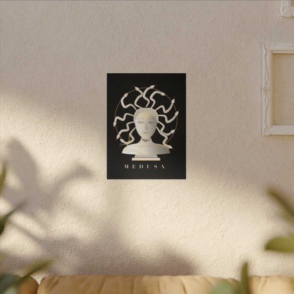 Kintsugi Medusa gallery canvas print, view 11