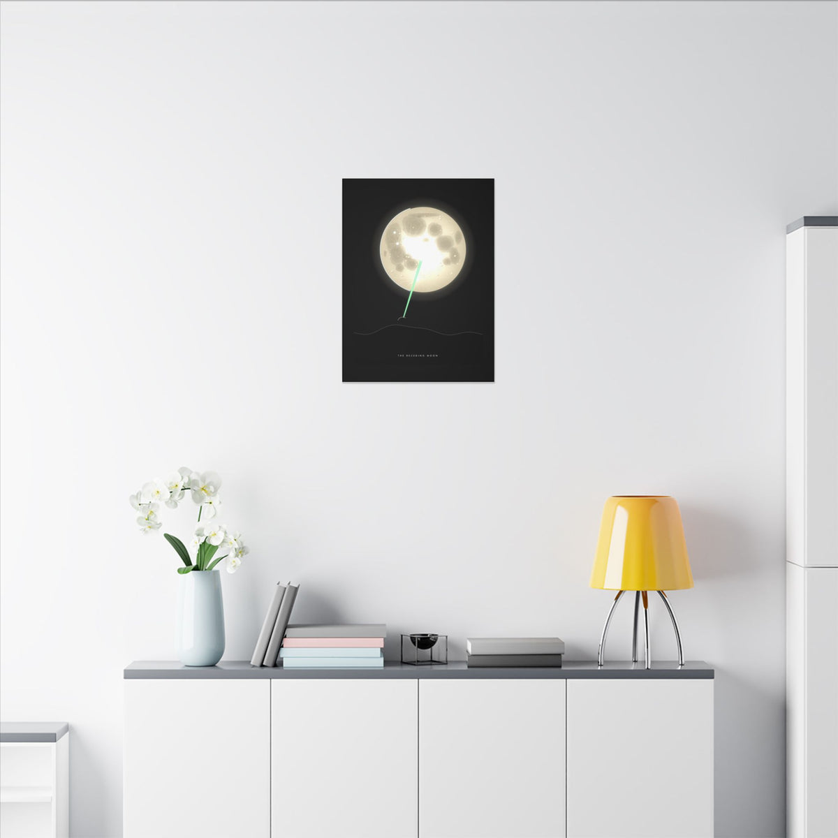 The Receding Moon gallery canvas print, view 6