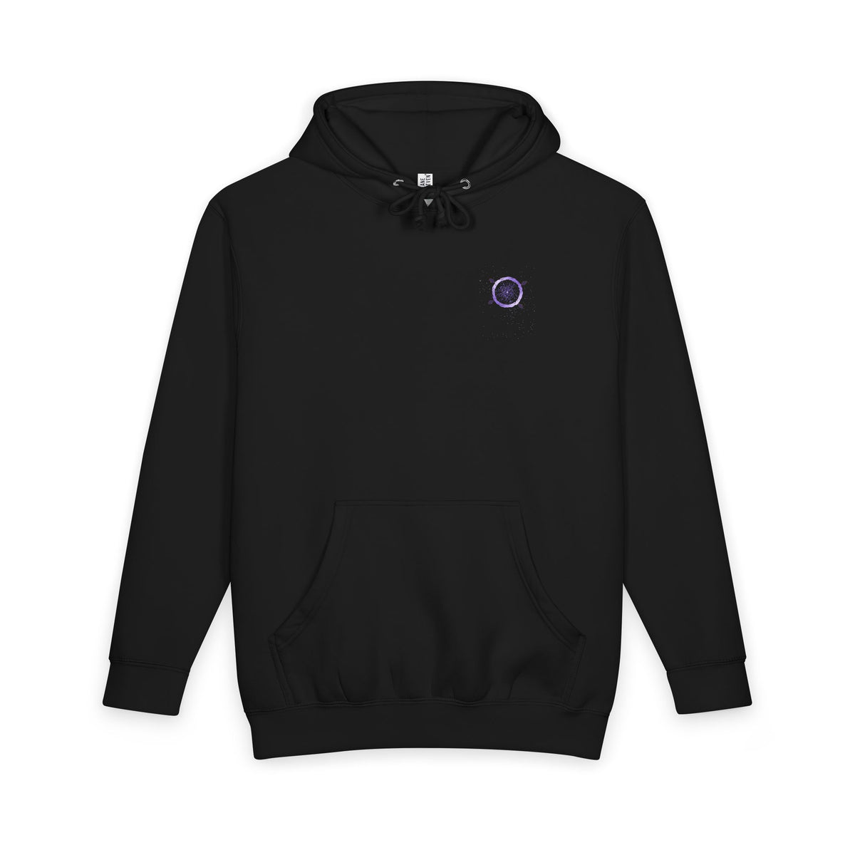 Violet Supernova heavyweight hoodie, view 2