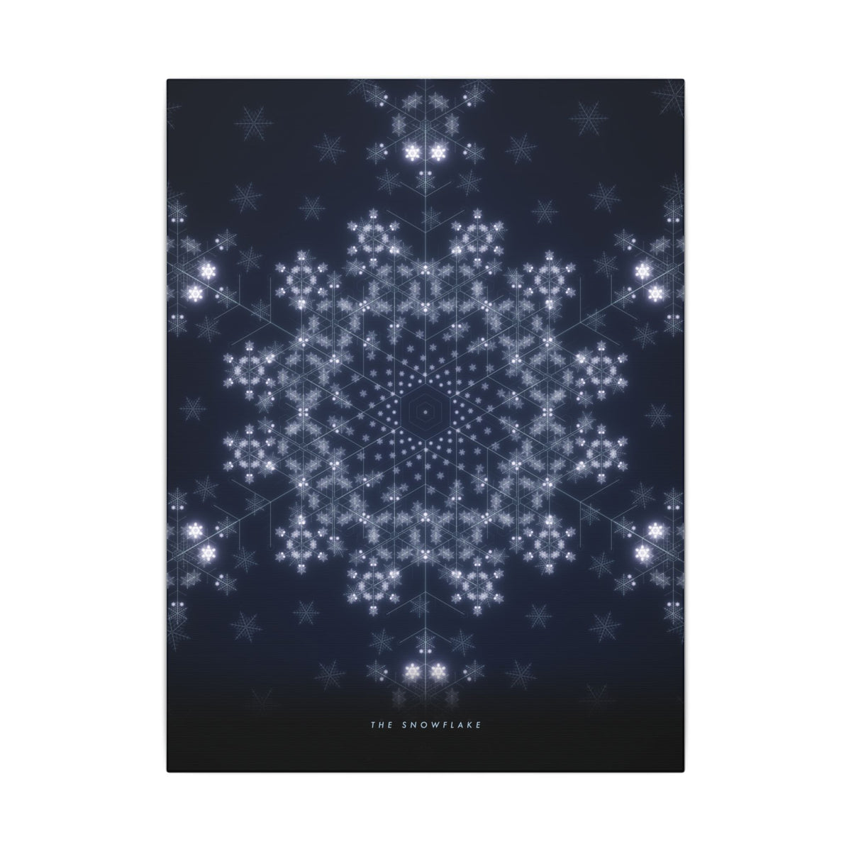 The Snowflake gallery canvas print, view 3
