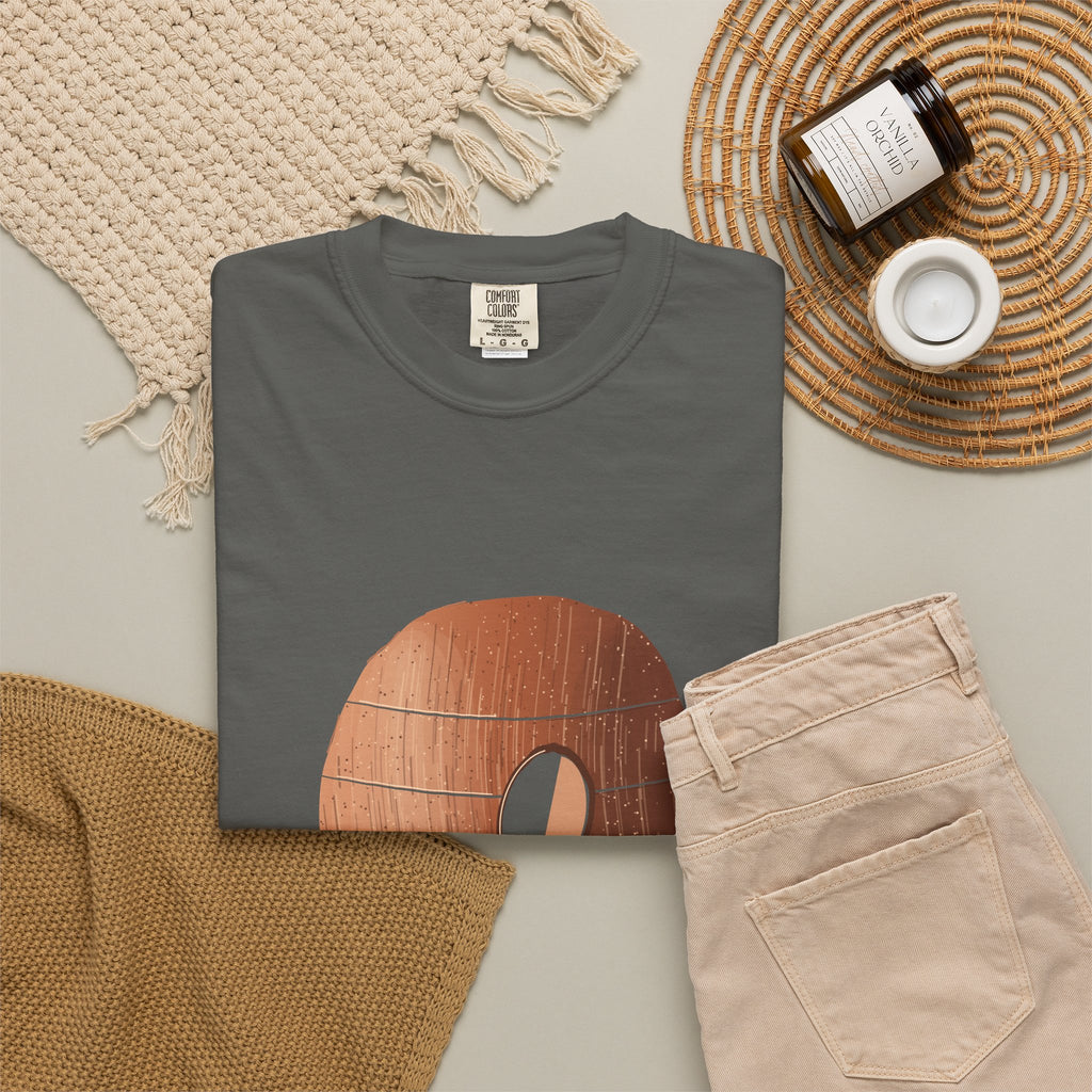 Sculpted Earth graphic tee, view 2