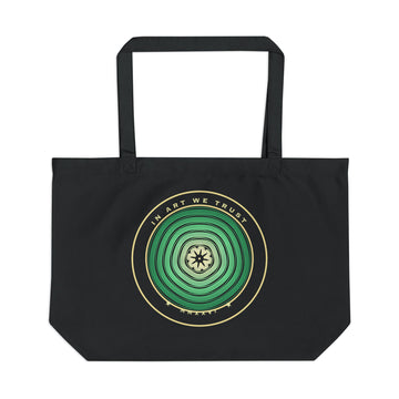 In Art We Trust Tote Bag