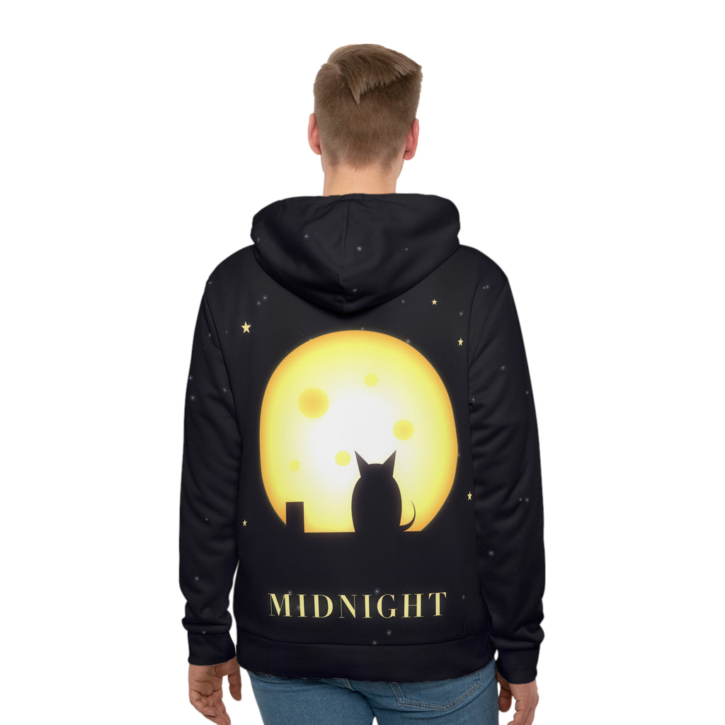 Midnight All-Over Print Hoodie