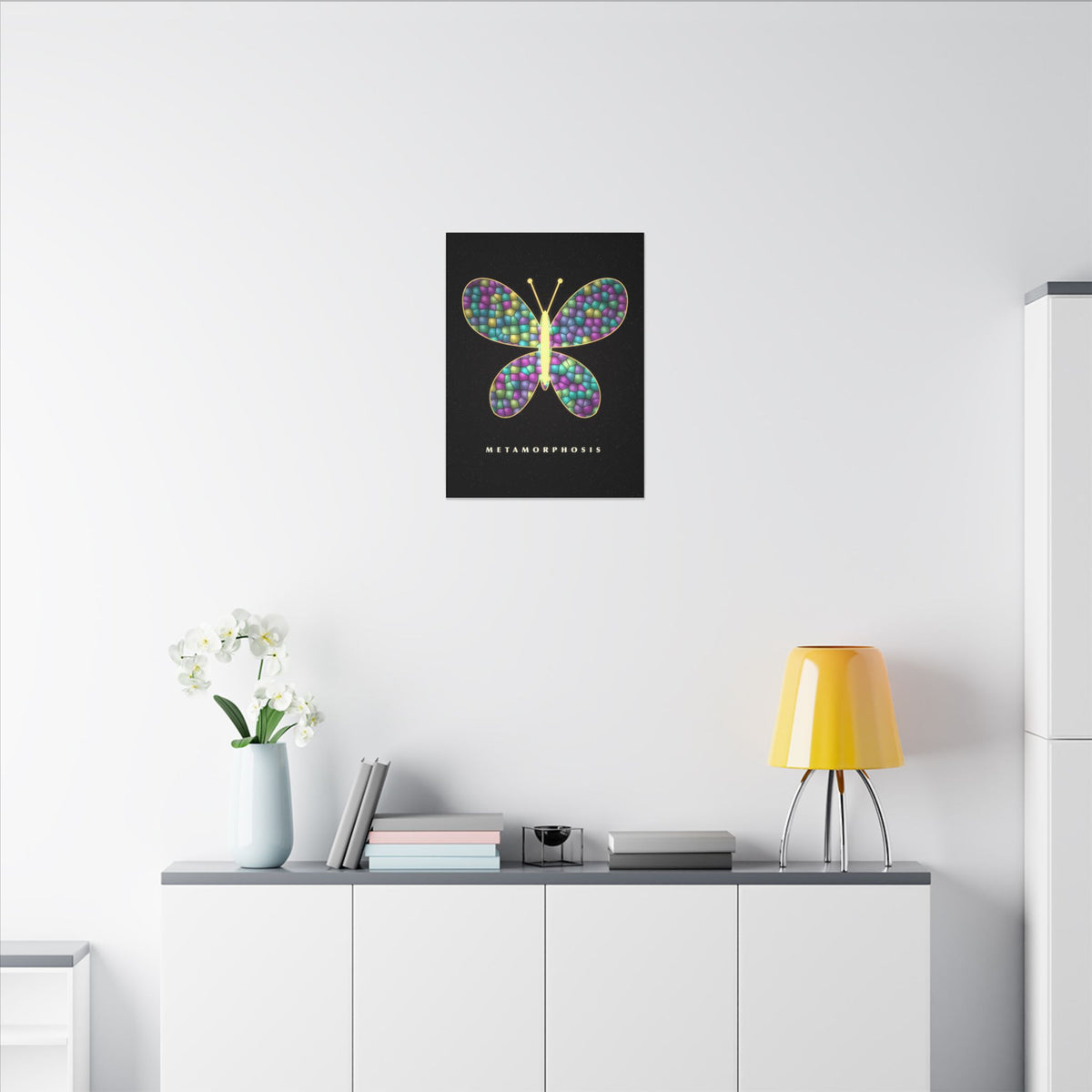 Glass Wings gallery canvas print, view 6