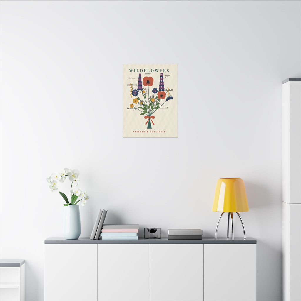 Wildflower Field Guide gallery canvas print, view 6