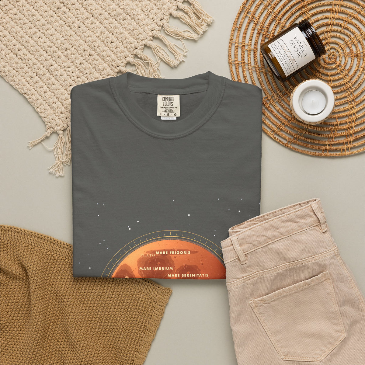 The Seas of the Moon graphic tee, view 3