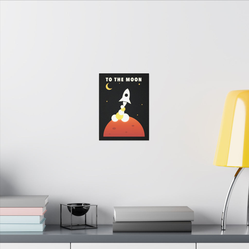 To the Moon gallery canvas print, view 9