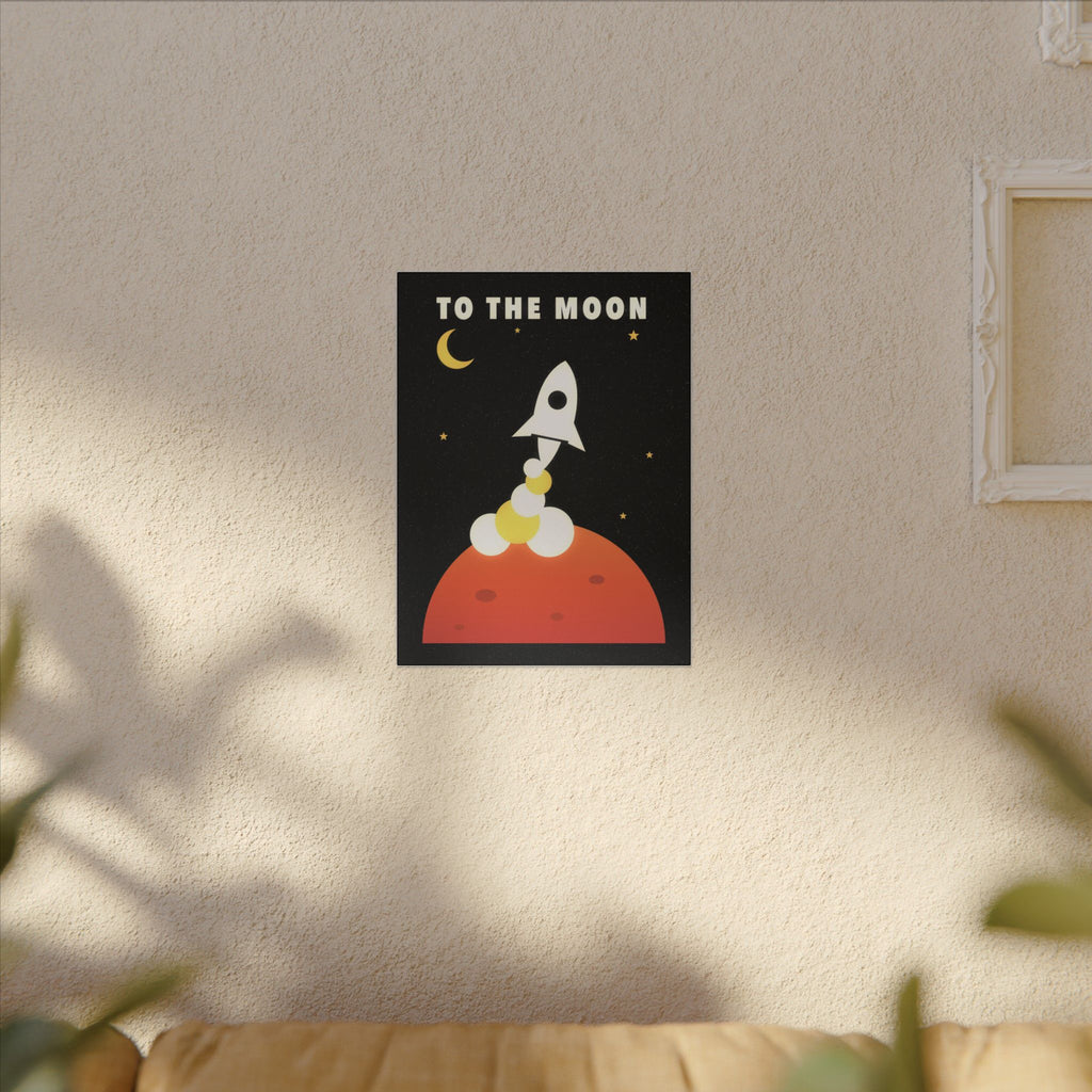 To the Moon gallery canvas print, view 11