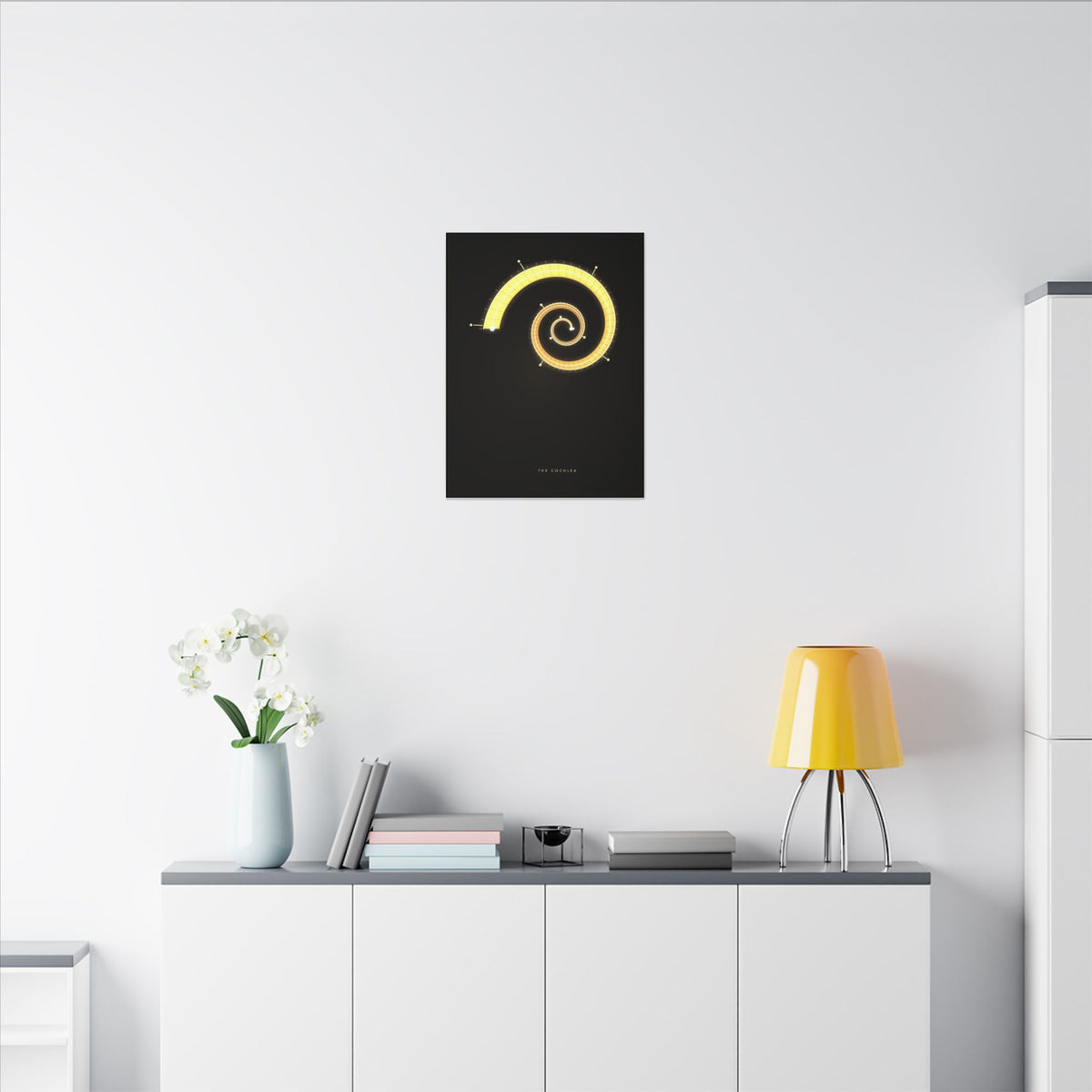 The Cochlea gallery canvas print, view 6
