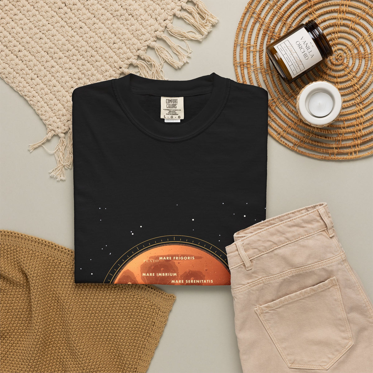 The Seas of the Moon graphic tee, view 5
