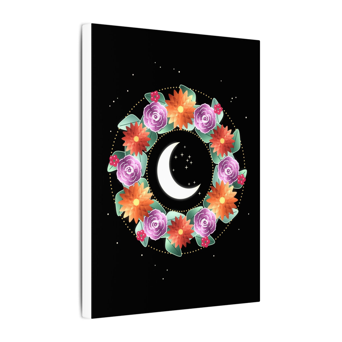 Night Wreath gallery canvas print, view 7