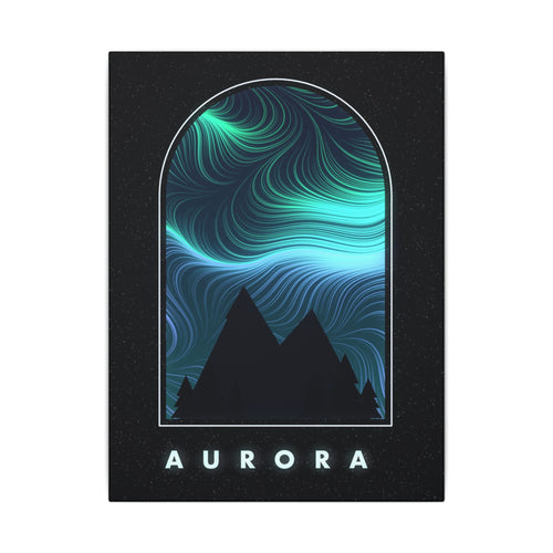 Aurora gallery canvas print, view 2