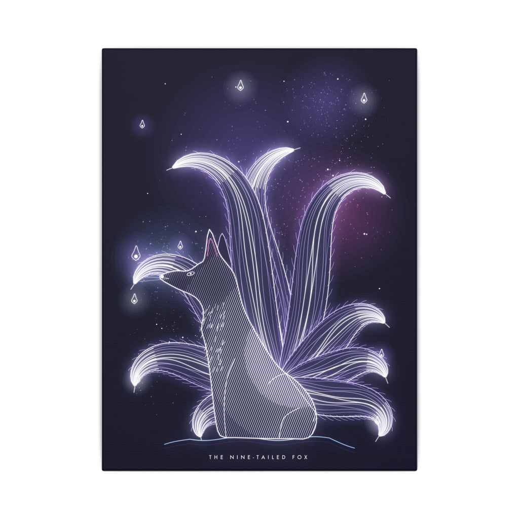 The Nine-Tailed Fox gallery canvas print, view 2