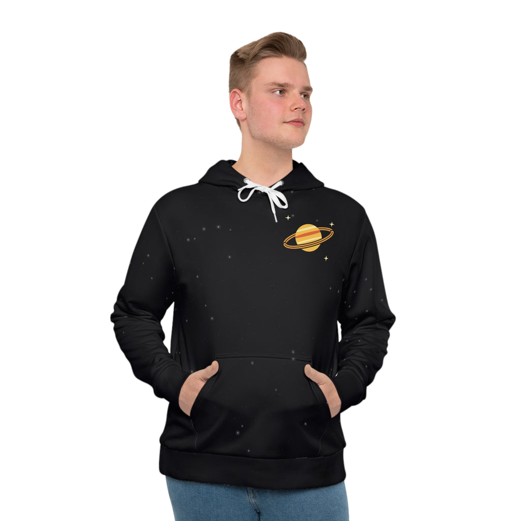 Saturn Return all-over print hoodie, view 4