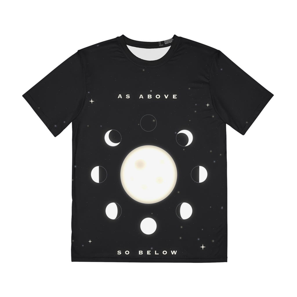 As Above, So Below all-over print tee, view 1