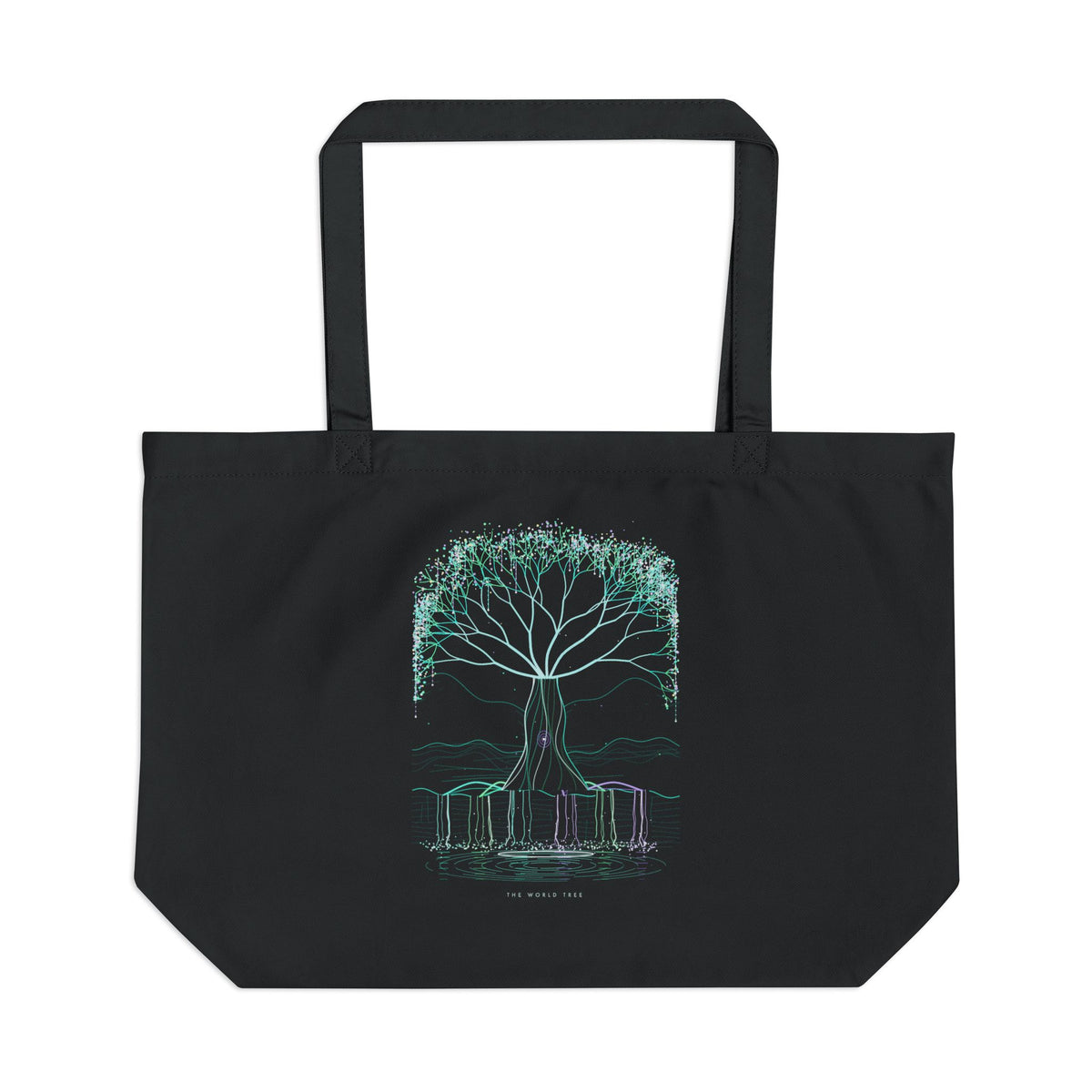 The World Tree organic cotton tote bag, view 1