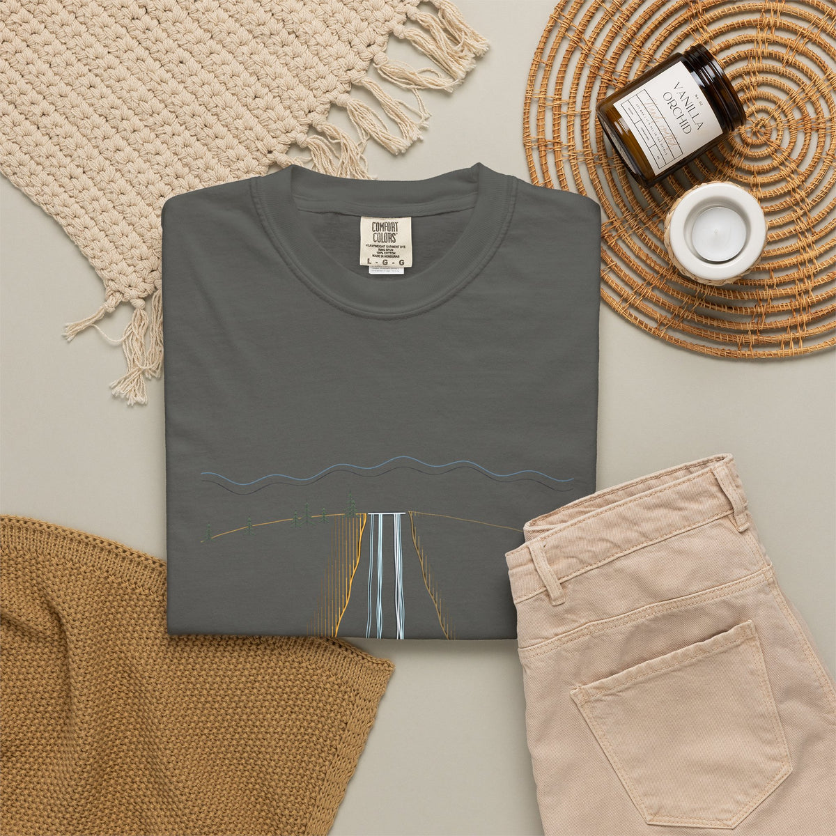 The Lower Falls graphic tee, view 3