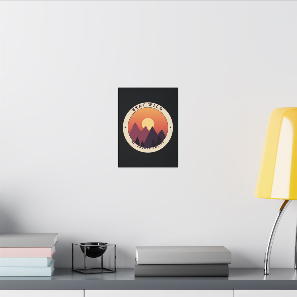 Stay Wild gallery canvas print, view 9