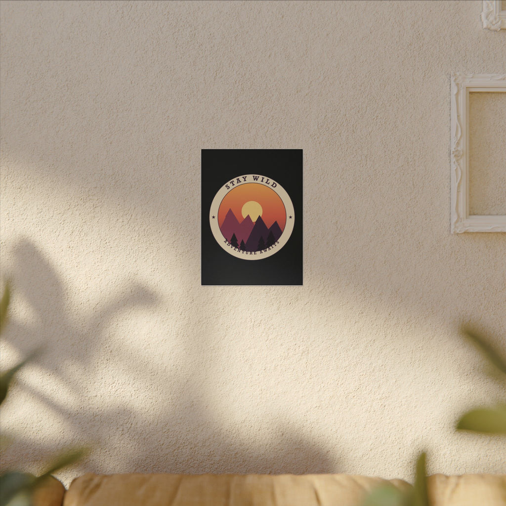 Stay Wild gallery canvas print, view 8