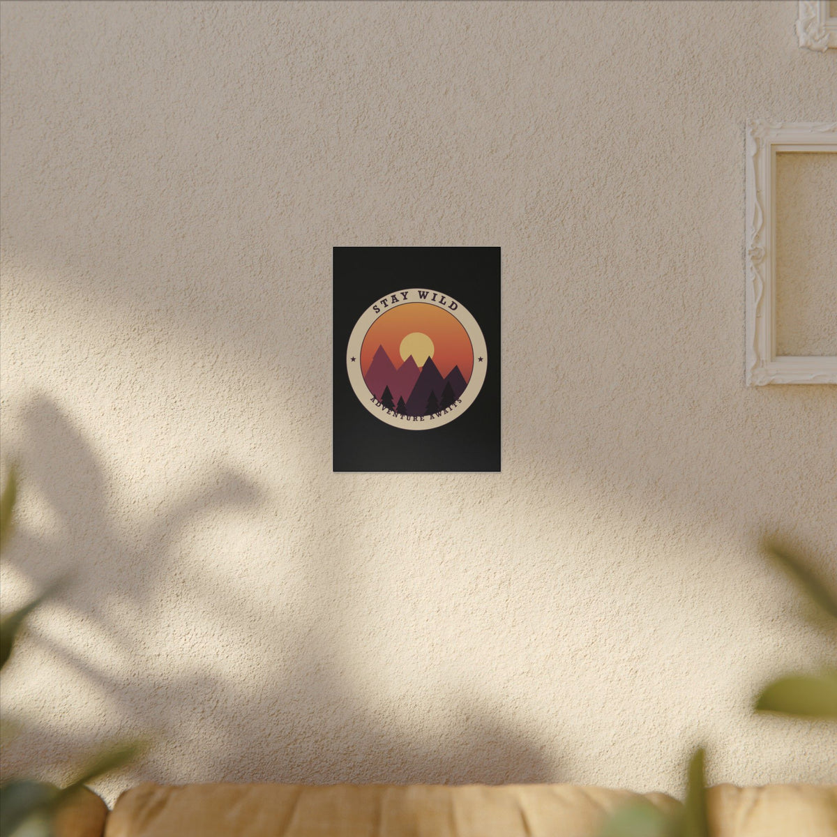 Stay Wild gallery canvas print, view 8