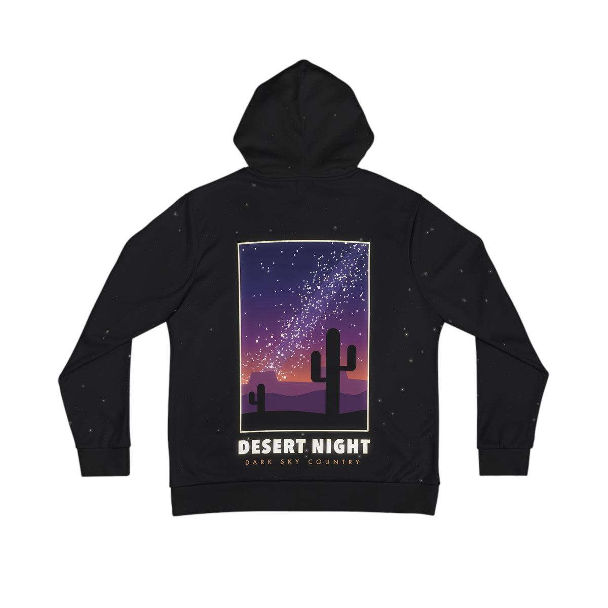 Desert Night all-over print hoodie, view 1