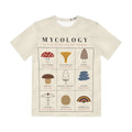 Mushroom Field Guide all-over print tee, view 1