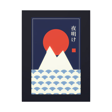 Dawn over Fuji Canvas