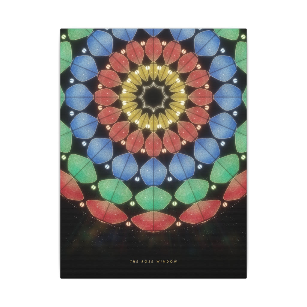The Rose Window gallery canvas print, view 2