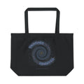 The Whirlpool Galaxy organic cotton tote bag, view 1
