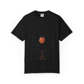 Midnight Eclipse graphic tee in Black, original art by AuraCanvas