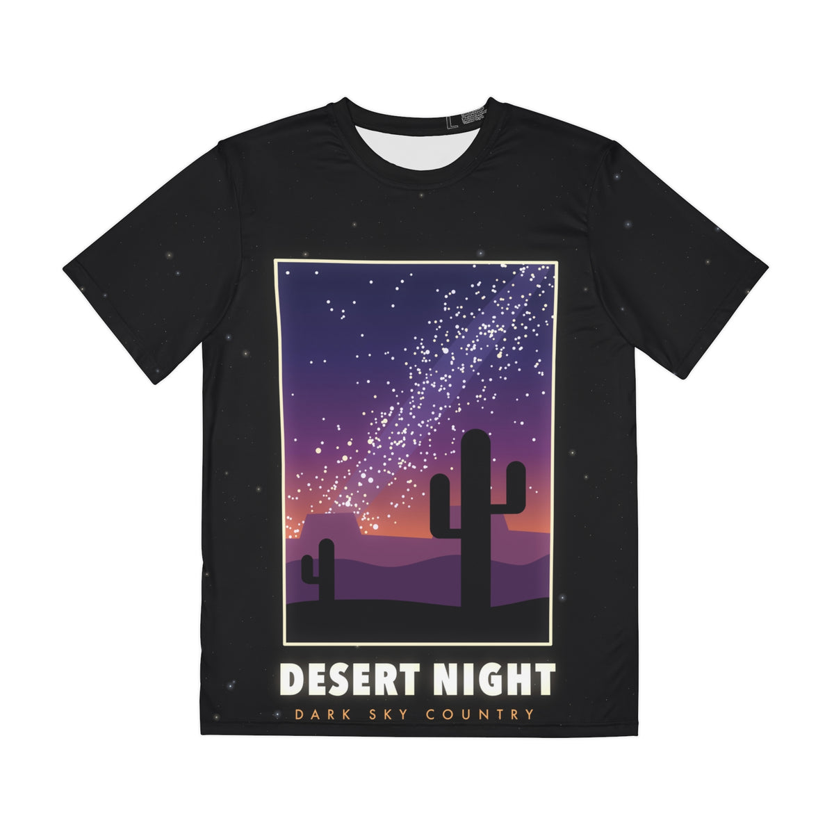 Desert Night all-over print tee, view 1
