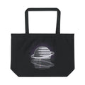 Otherworldly organic cotton tote bag, view 1