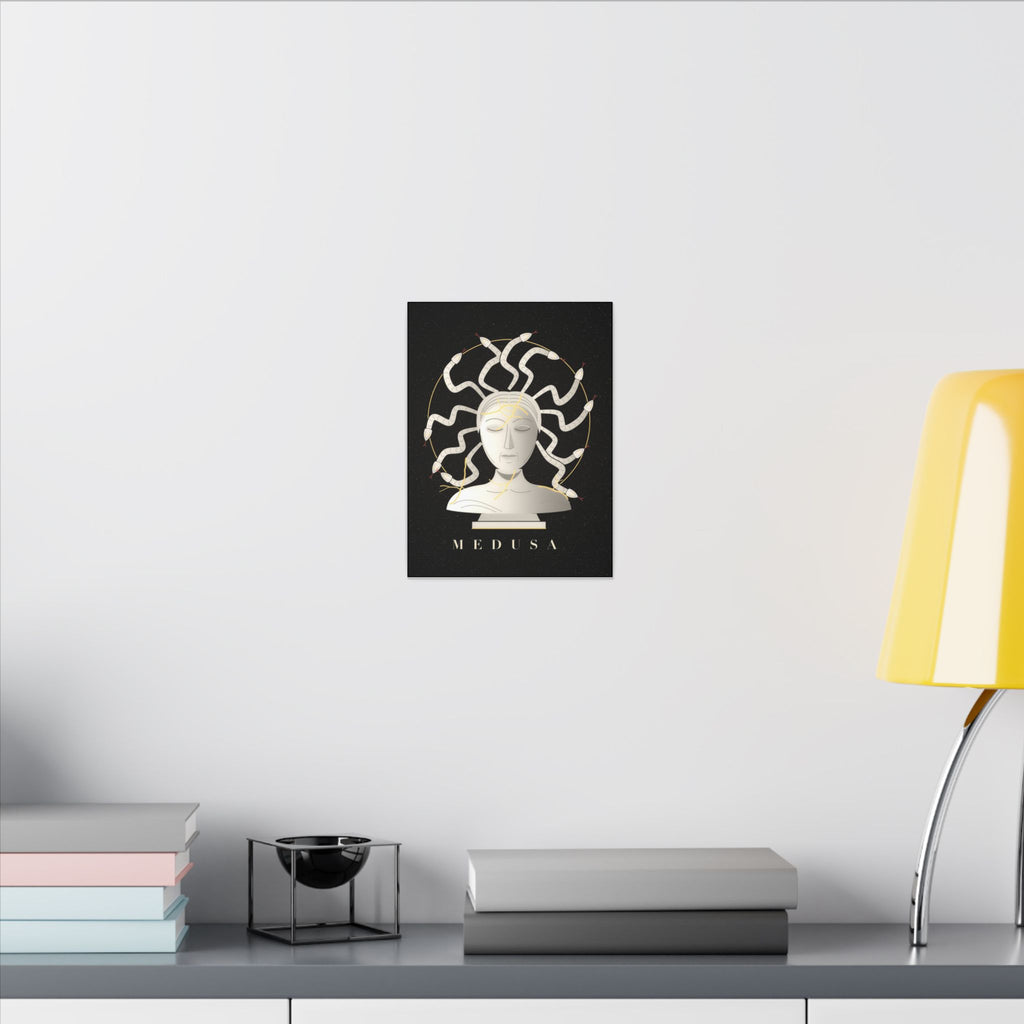 Kintsugi Medusa gallery canvas print, view 9