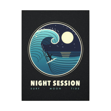 Night Session Canvas