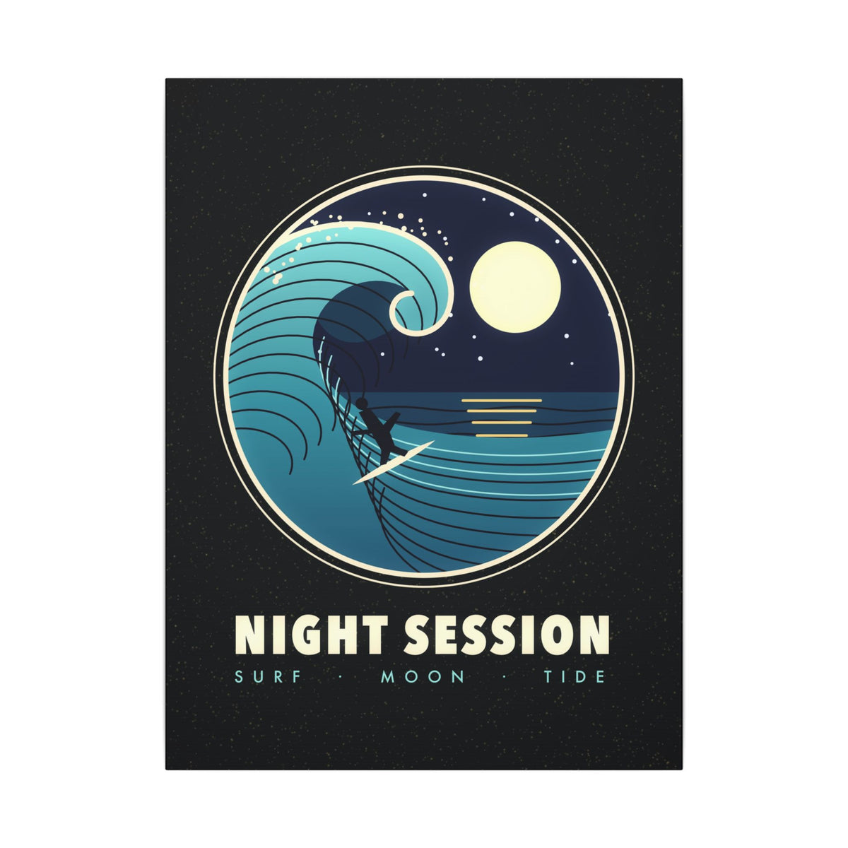 Night Session gallery canvas print, view 1