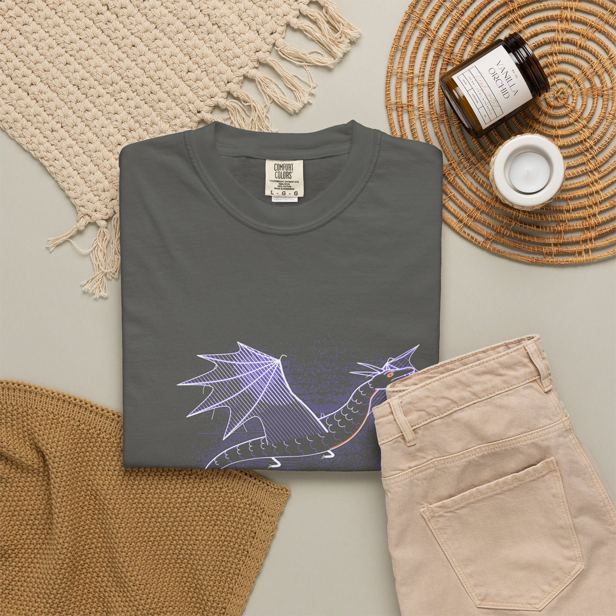 The Dragon's Peak graphic tee, view 3