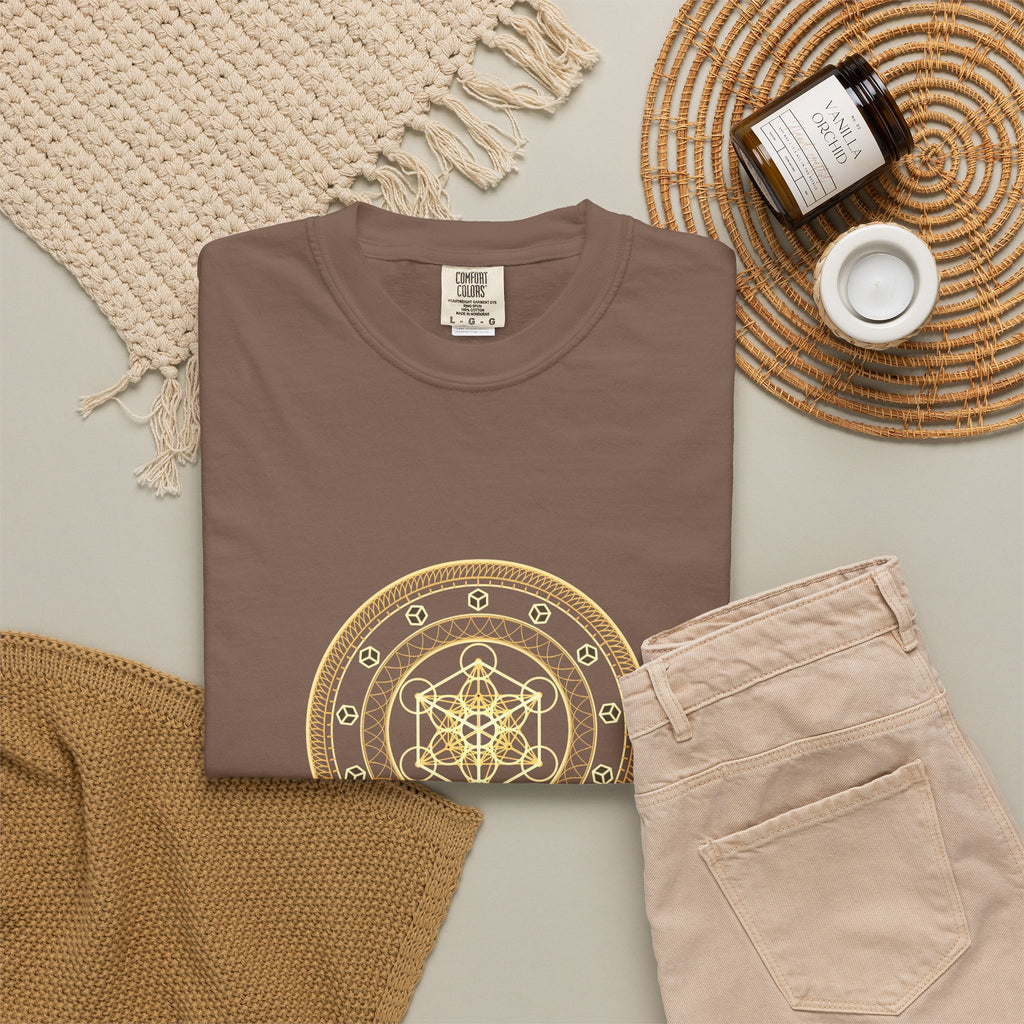 Metatron's Cube graphic tee, view 5