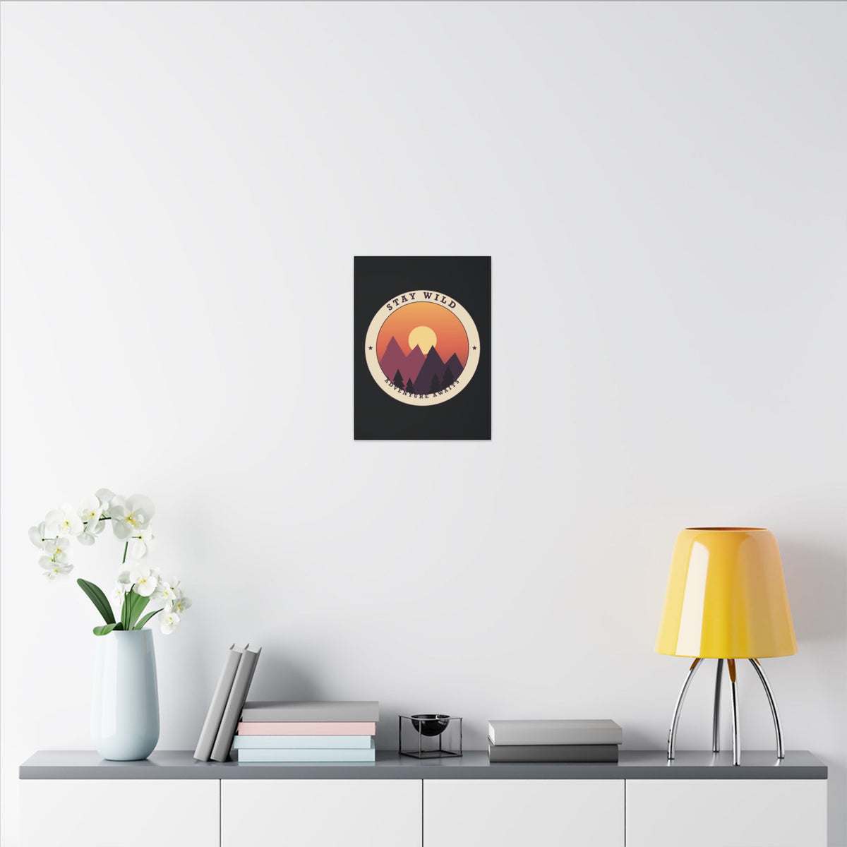 Stay Wild gallery canvas print, view 12