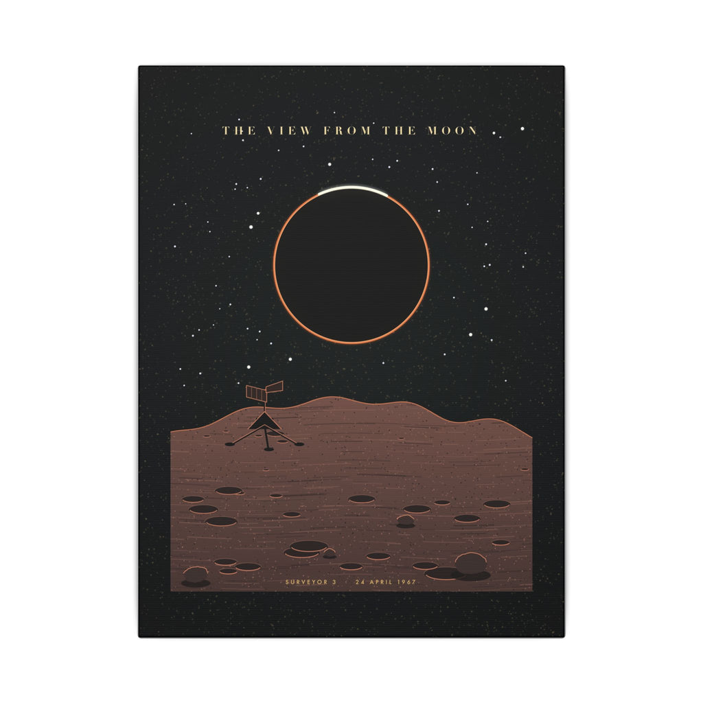 The View from the Moon gallery canvas print, view 2