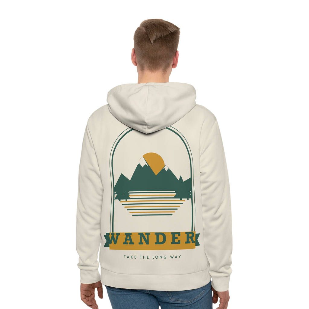 Wander all-over print hoodie, view 2