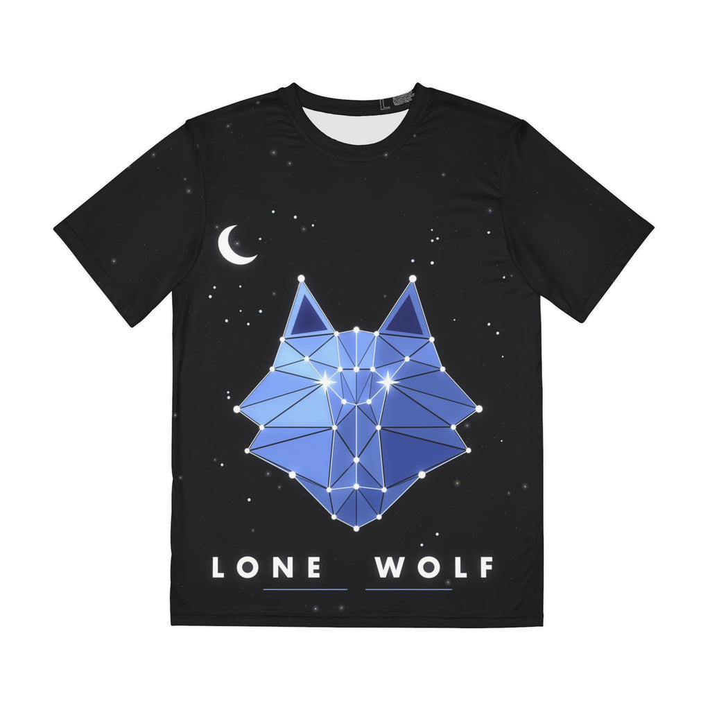 Constellation Wolf all-over print tee, view 1